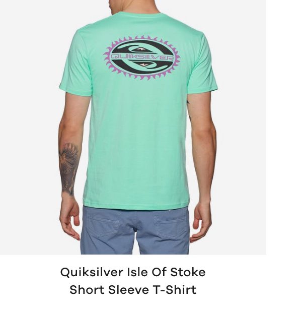 Quiksilver Isle Of Stoke Short Sleeve T-Shirt
