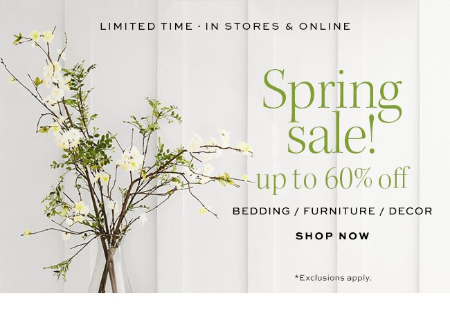 Spring Sale