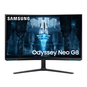 Samsung Odyssey Neo G8 G85NB 32 in 4K Ultra HD (3840 x 2160) 240Hz Curved Screen Monitor