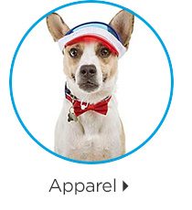 Dog apparel.