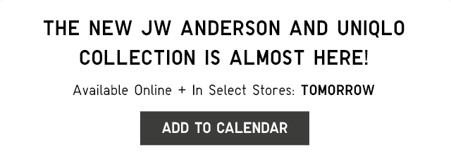 JW ANDERSON X UNIQLO