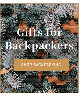 Shop Gifts for Backpackers