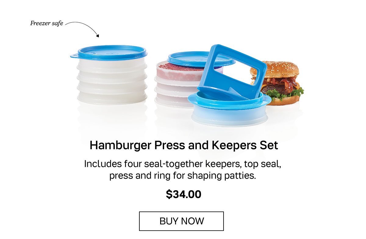 Hamburger press and Keepers set