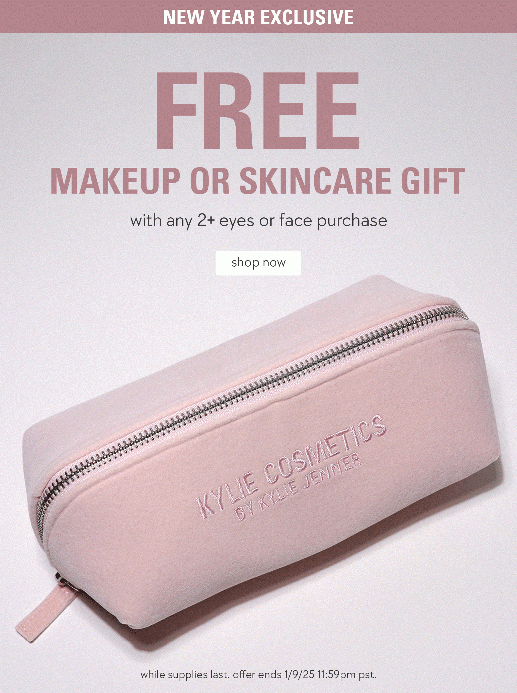 get a free makeup or skincare gift