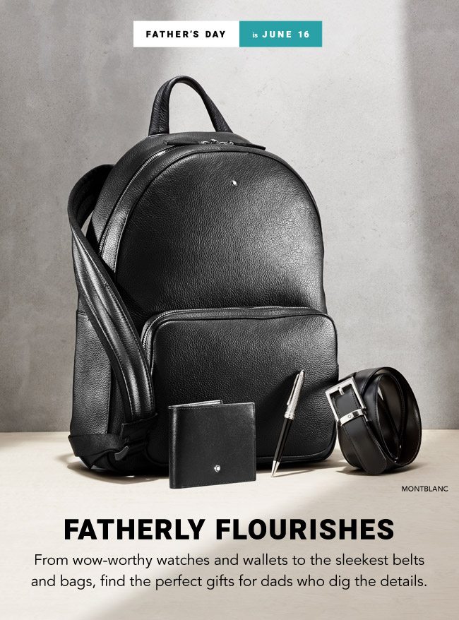 FATHERLY FLOURISHES