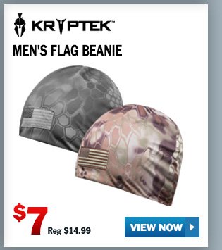 KRYPTEK MEN'S FLAG BEANIE