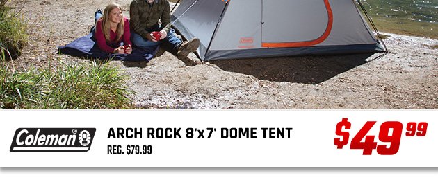 Coleman Arch Rock 8'x7' Dome Tent