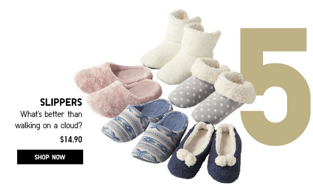 SLIPPERS - SHOP NOW