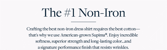 THE #1 NON-IRON