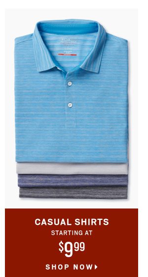 Casual Shirts Starting at $9.99 - Shop Now