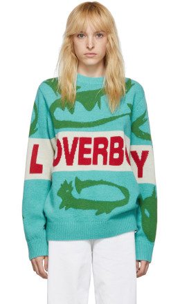 Charles Jeffrey Loverboy - Green Darling Little Sillies Sweater