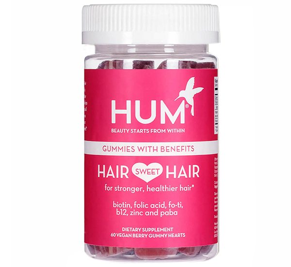 <i>HUM NUTRITION </i> <br> <i> Hair Sweet<br> Hair Strong, Healthy <br>Hair Supplement</i>