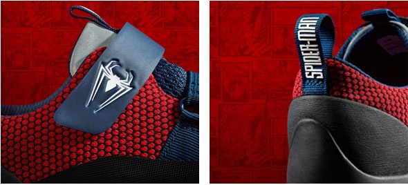 Spiderman X Clarks collaboration