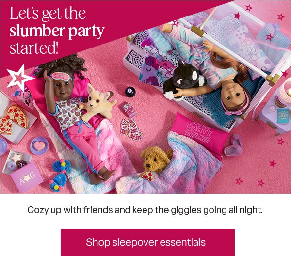 H: Let’s get the slumber party started! - Shop sleepover essentials