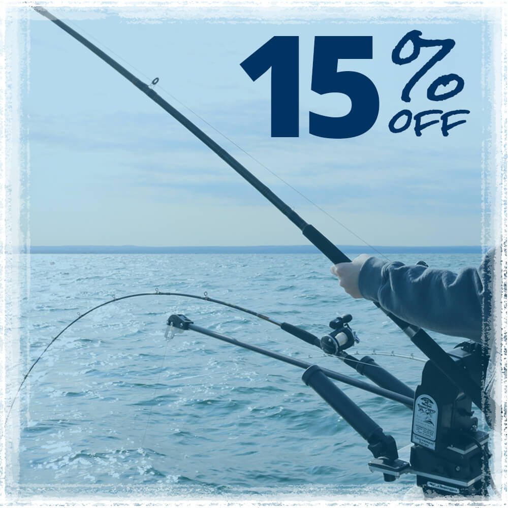 Save 15% on today's Trolling Rod purchase!