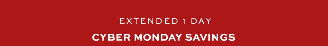 CYBER MONDAY SAVINGS