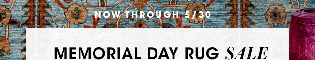 Memorial Day Rug Sale