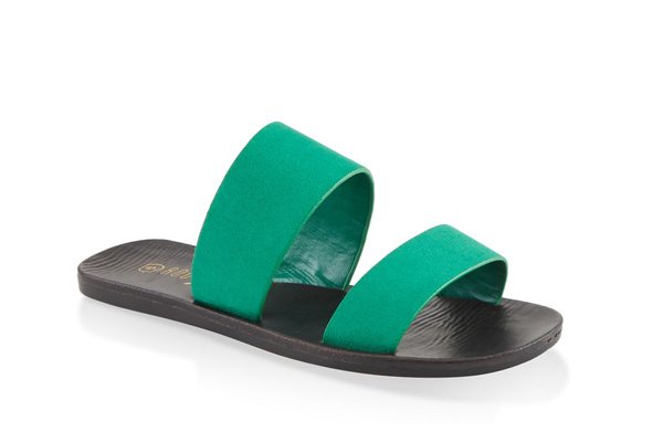 Two Band Slide Sandals