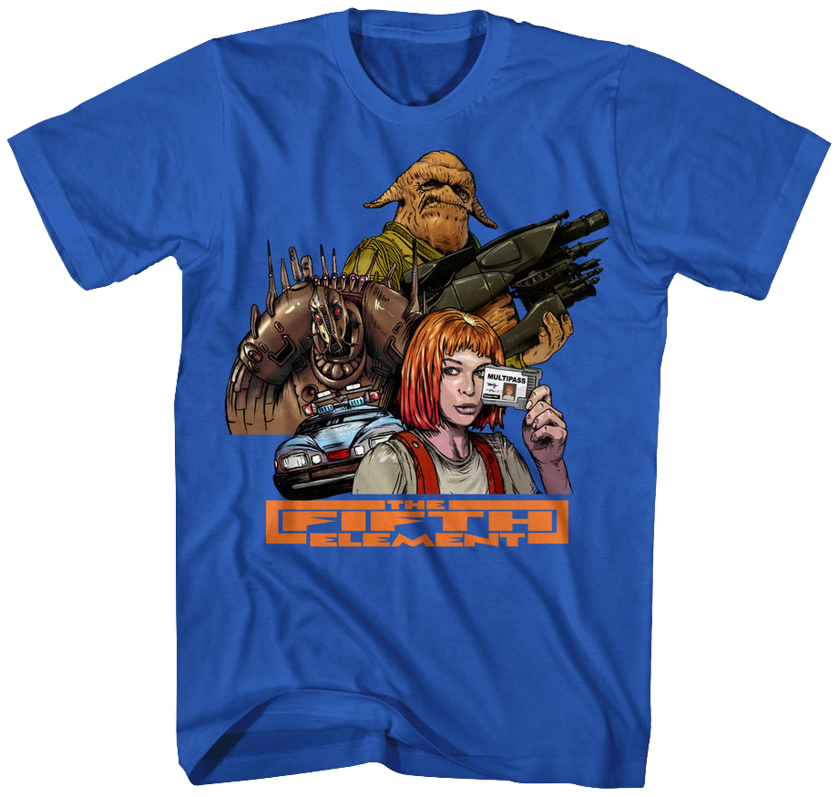 Collage Fifth Element T-Shirt