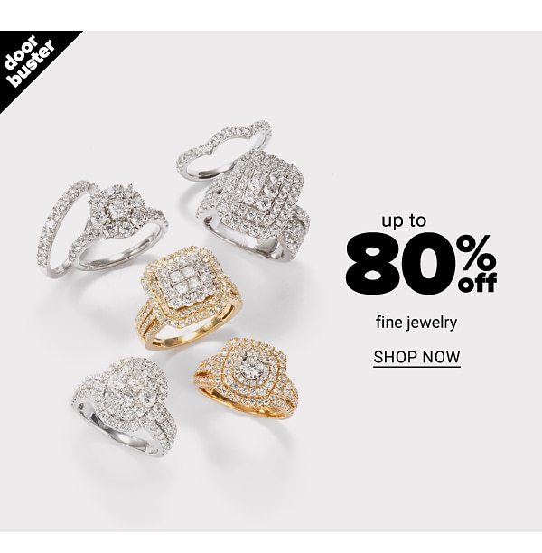 Up to 80% off Fine Jewelry - Shop Now