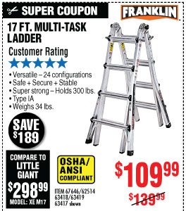 View 17 Ft. Type IA Multi-Task Ladder