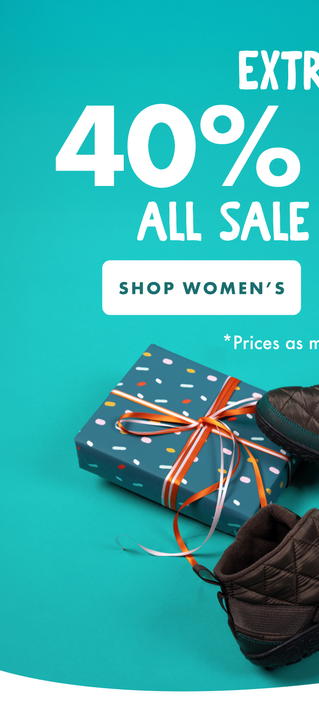 LIVE YOUR MERRY - 40% OFF ALMOST EVERYTHING* - SHOP WOMEN'S