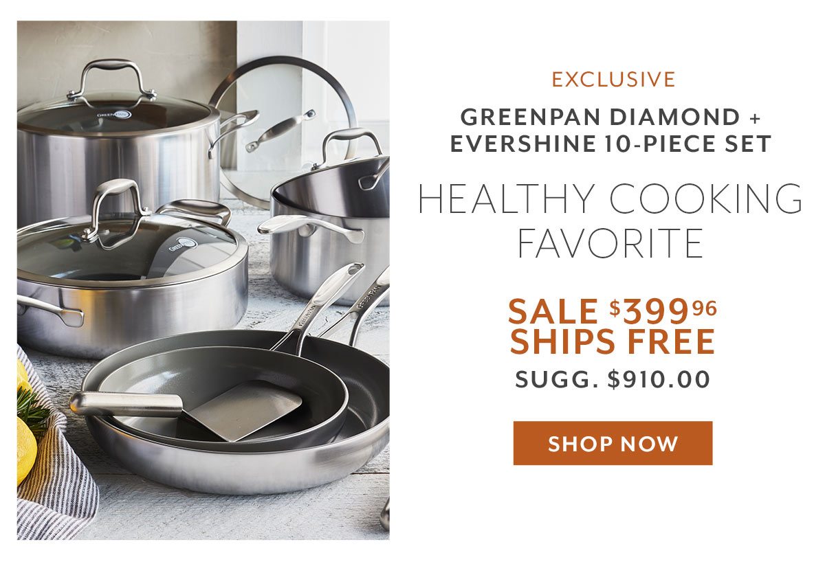 Greenpan Evershine Cookware Set