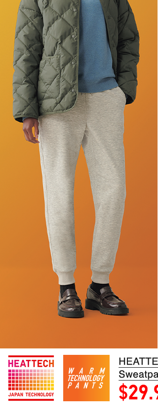 PDP7 - WOMEN HEATTECH PILE LINED SWEATPANTS