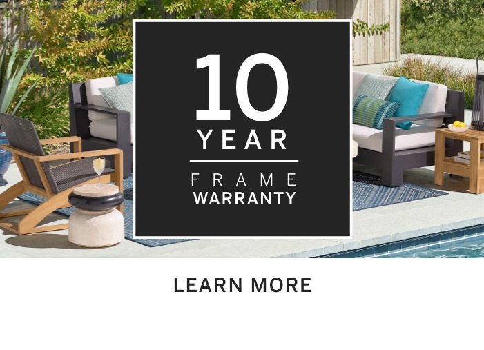 10 Year Frame Warranty