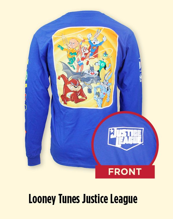 Looney Tunes Justice League Long Sleeve