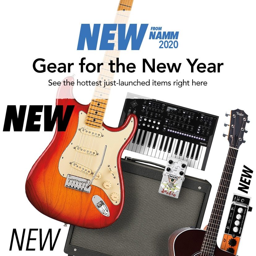 NAMM 2020: Gear for the New Year. See the hottest, just-launched items right here. Shop Now or Call 877-560-3807.