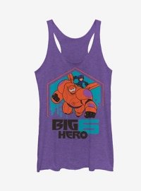 Girls Baymax and Hiro San Fransokyo Tank Top
