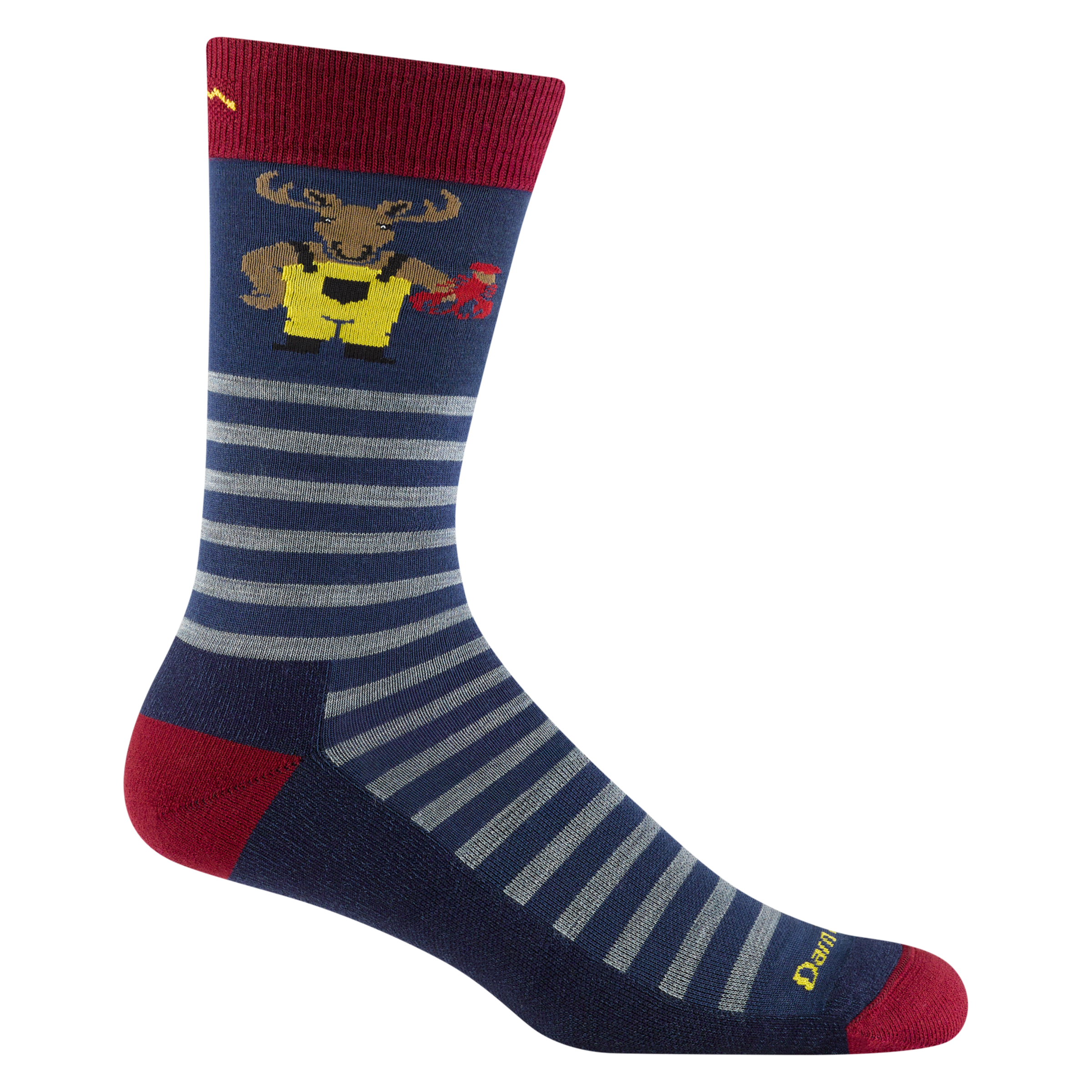 Image of Men's Wild Life Crew Lightweight Lifestyle Sock