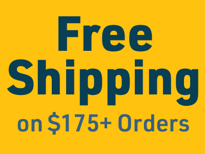 Free Shipping on $175 orders