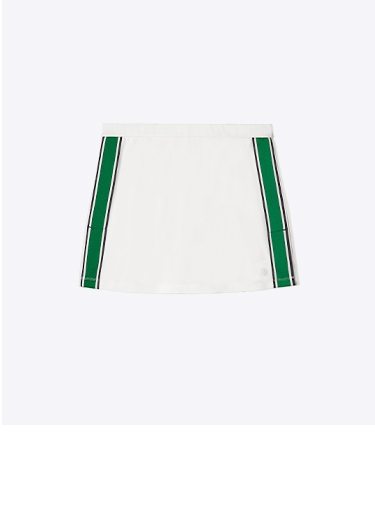 Tech Pique Side Slit Tennis Skirt