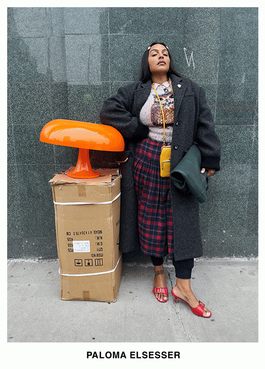 Hari Nef, Jon Batiste, Paloma Elsesser, and Rickey Thompson in the Fall 2021 collection.