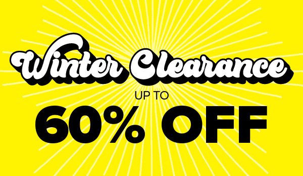 Winter Clearance Up to 60% Off