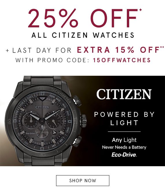 Citizen coupon code hot sale