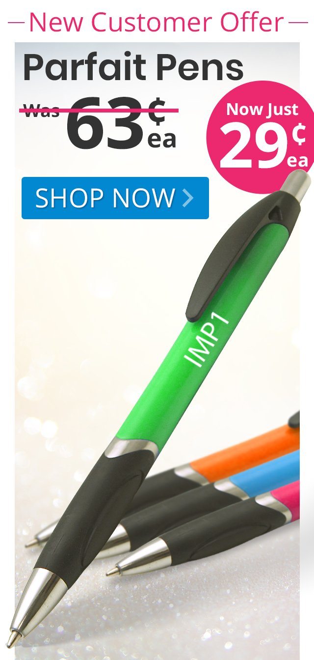 Parfait Pens for only 29¢ each!