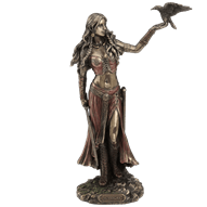 Morrigan Goddess of Battle Statue