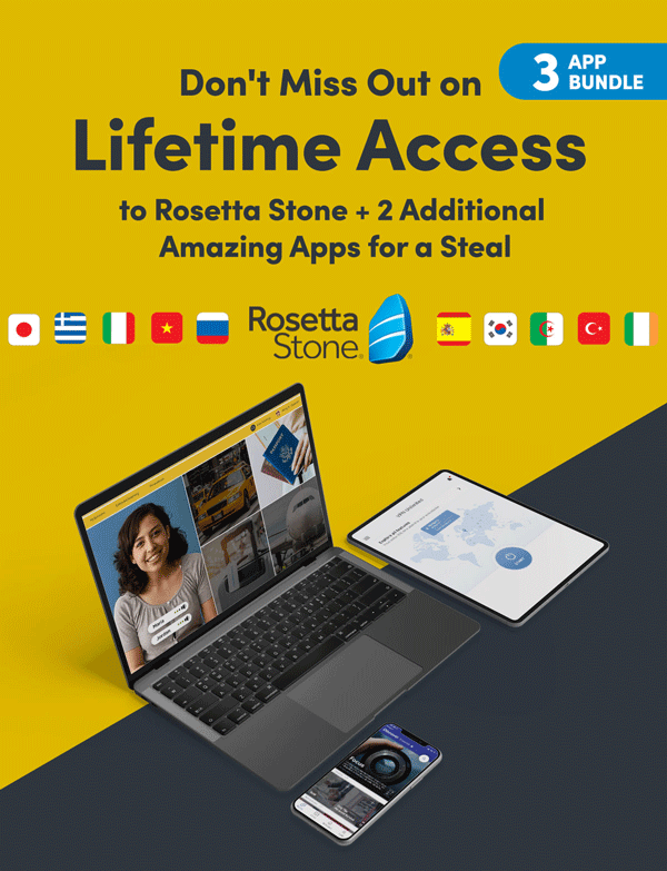 Ultimate Productivity Bundle Ft. Rosetta Stone | Shop Now