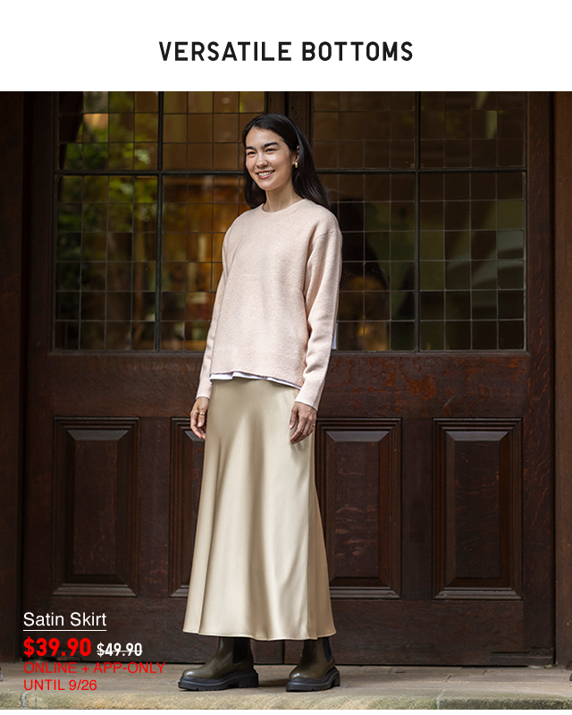 PDP1 - WOMEN SATIN SKIRT