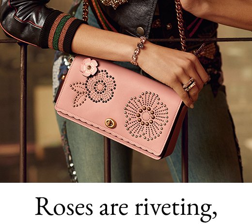 Roses are riveting,