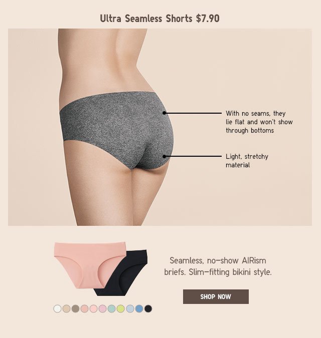 ULTRA SEAMLESS SHORTS $7.90 - SHOP NOW