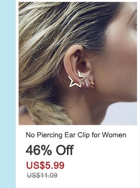 No Piercing Ear Clip for Women