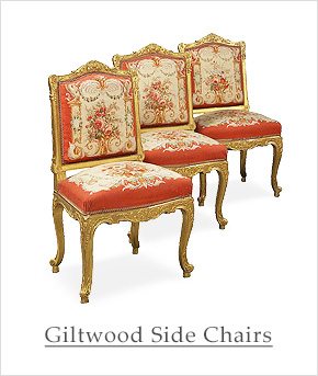 Giltwood Side Chairs