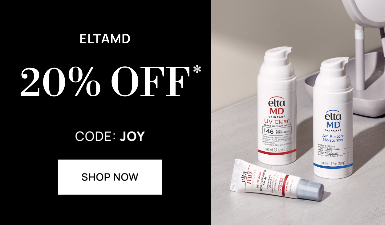 EltaMD 20% off with code: JOY