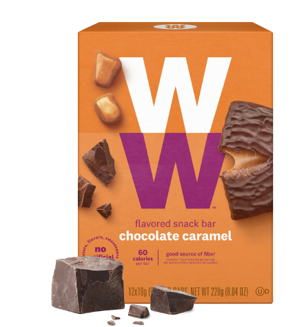 WW™ | flavored snack bar | chocolate caramel