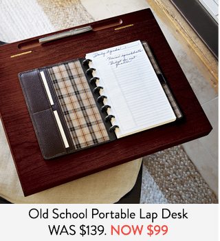 Old School Portable Lap Desk