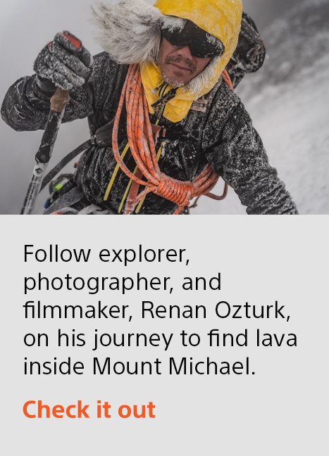 Follow explorer, photographer, and filmmaker, Renan Ozturk, on his journey to find lava inside Mount Michael. | Check it out